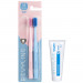Набор зубных щеток Revyline SM6000 DUO Pink и Blue + Зубная паста Revyline Smart, 15 г