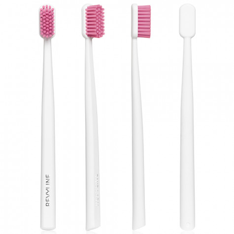 Набор зубных щеток Revyline S6500 Smart Duo, White/Pink + White/Blue